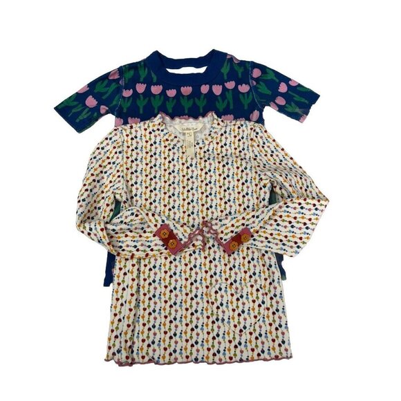 Hanna Anderson And Matilda Jane Lot Bundle Kids Tops Floral Size 4 - Picture 1 of 11